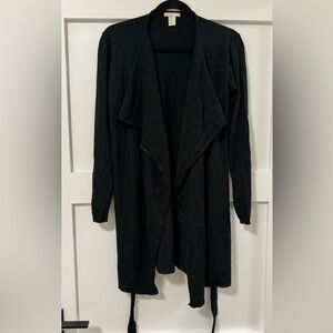 BOGO H&M waterfall wrap around long sweater size XS